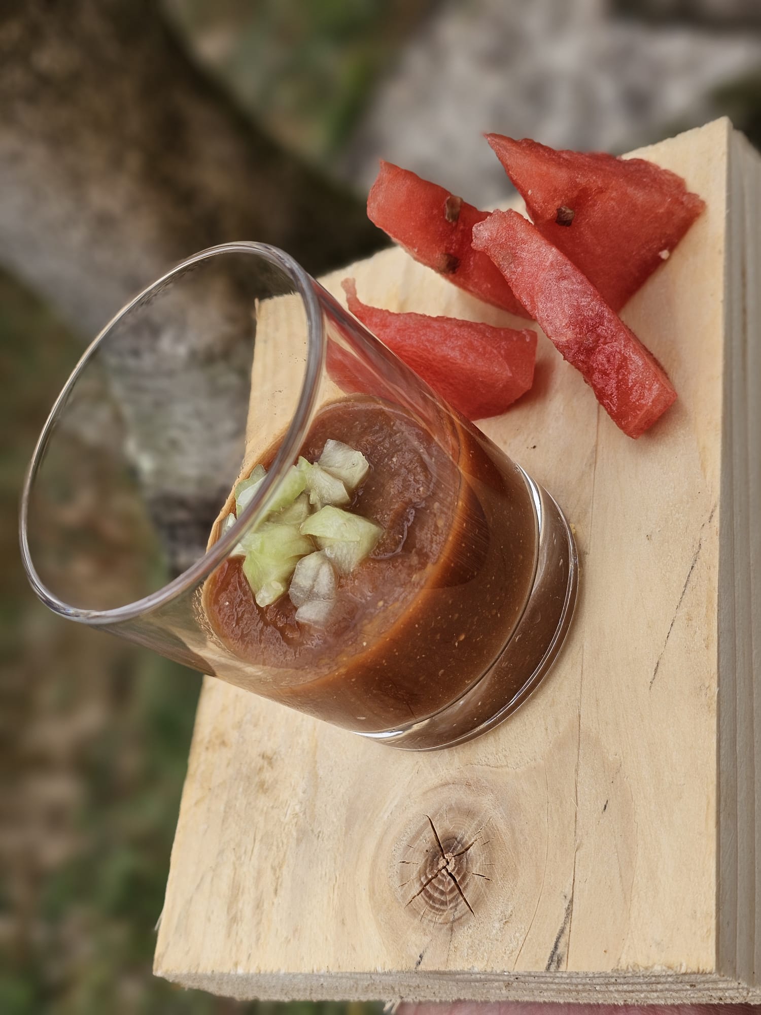 Gaspacho tomate concombre